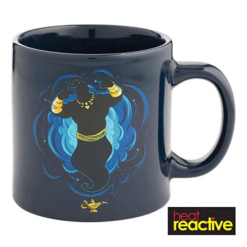 Disney Aladdin Movie Genie 20 Oz. Heat Reactive Mug -Hario Store 86261 2