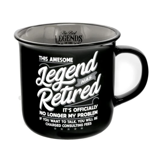 13 Oz. Mug This Awesome Legend Has Retired -Hario Store 87616