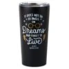 Hallmark Harry Potter™ Dumbledore™ Quote Stainless Steel Tumbler, 20 Oz. -Hario Store BlackWhiteGold Dumbledore Quote Metal Cup With Lid 1HPO1082 01