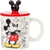 18 Oz. Disney Mickey Heritage Sketch Mug With Sculpted Ears Lid -Hario Store DL1643KN 1