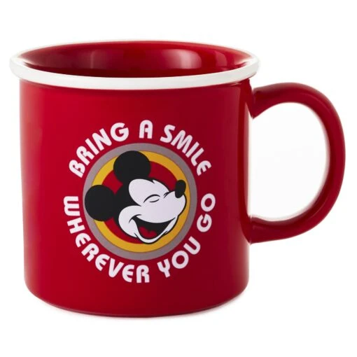 Hallmark Disney Mickey Mouse Bring A Smile Mug, 13.5 Oz. -Hario Store Disney Mickey Mouse Bring A Smile Mug 1DYG2032 01