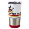 Hallmark Disney Mickey Mouse You Can Do It Stainless Steel Travel Mug, 15 Oz. -Hario Store Disney Mickey Mouse Stainless Steel Travel Mug With Lid 1DYG2022 01