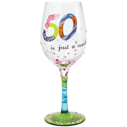 Lolita Wine Glass 50 Is Just A Number -Hario Store GLS11 5534 D