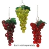 Beaded Grape Ornaments, 3 Assorted -Hario Store H9885