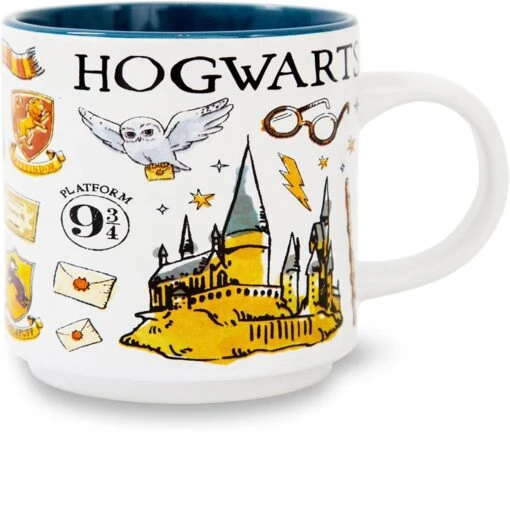 13 Oz. Harry Potter Hogwarts Icons Mug -Hario Store HP1541KE 2