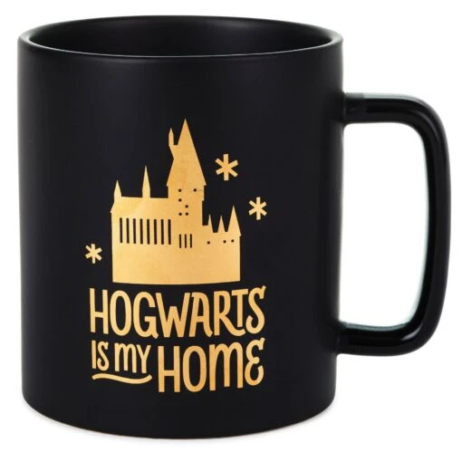 Hallmark Harry Potter™ Hogwarts™ Castle Mug, 13.5 Oz. -Hario Store Harry Potter Hogwarts Black and Gold Coffee Cup 1HPO1069 01 1