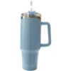 40 Oz. Light Blue Katydid Stainless Steel Tumbler With Handle And Straw -Hario Store KDC TUMB 01 LBL