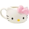 20 Oz. Sanrio Hello Kitty With Pink Bow Sculpted Mug -Hario Store KTY4143D