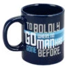 Star Trek To Boldly Go 16 Oz. Ceramic Mug -Hario Store MU8CCFSTAPP00