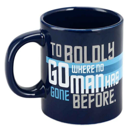 Star Trek To Boldly Go 16 Oz. Ceramic Mug -Hario Store MU8CCFSTAPP00