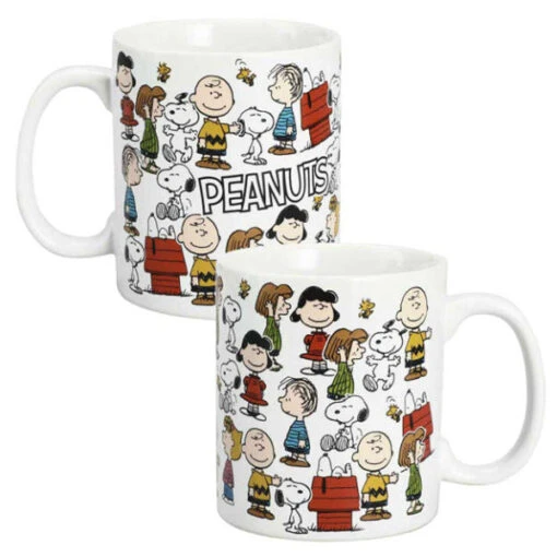 Peanuts Characters 16 Oz. Ceramic Mug -Hario Store MUA0R5UPNTPP00