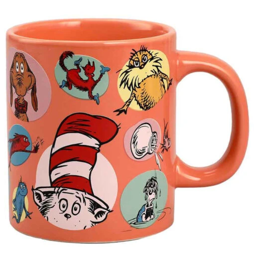 Dr. Seuss Character Collection 16 Oz. Ceramic Mug -Hario Store MUA0UXACIHVI00 2