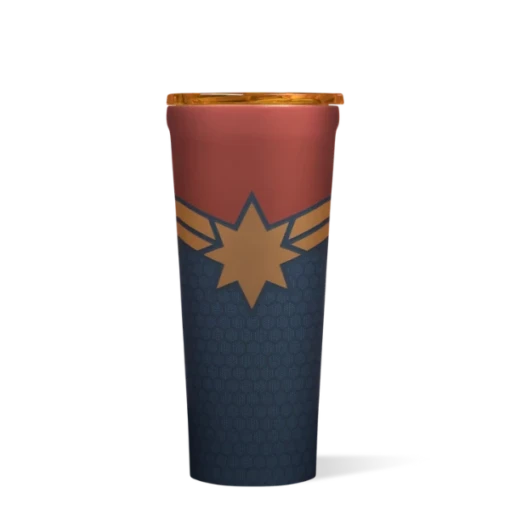 Corkcicle Captain Marvel Tumbler 24 Oz. -Hario Store MVL2124 CM