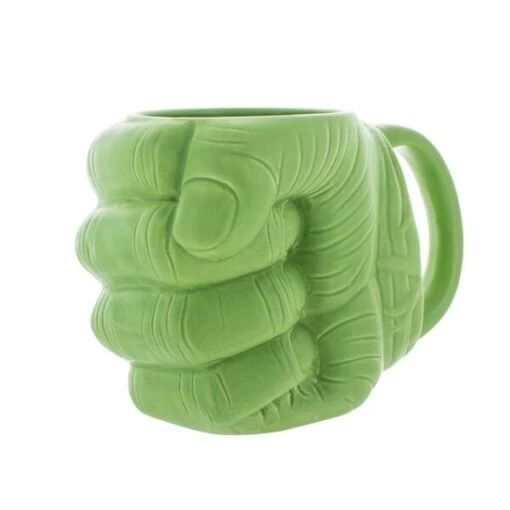 Marvel Avengers Hulk Shaped Mug -Hario Store MarvelAvengersHulkShapedMug