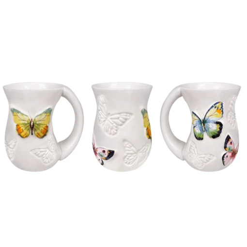 Butterfly Cozy Handwarmer 16 Oz. Mug -Hario Store Opportunities 9efa78c0 1a5d 4050 b45d 3396decf336c