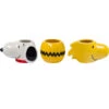 Peanuts Snoopy Woodstock Face Sculpted Mini Cup Set Of 3 -Hario Store PEA501KA