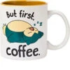 Pokémon Snorlax But First Coffee 20 Oz. Ceramic Mug -Hario Store PK143934