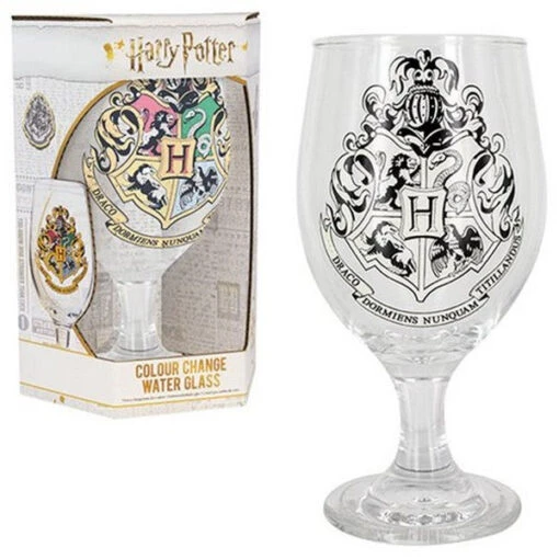 Harry Potter Hogwarts Color Change Glass -Hario Store PP4259 HPTX