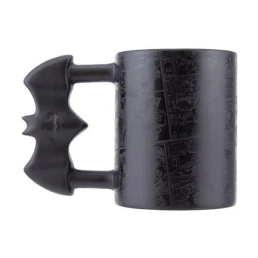 Batman Batarang Shaped 15 Oz. Ceramic Mug -Hario Store PP8053BM