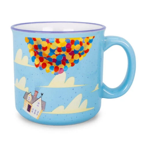 Pixar UP Adventure Is Out There 20 Oz. Ceramic Camper Mug -Hario Store PX1508E1