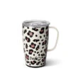 SWIG Luxy Leopard Travel Mug 18 Oz. Stainless Steel And Insulated -Hario Store S102 C18 LP