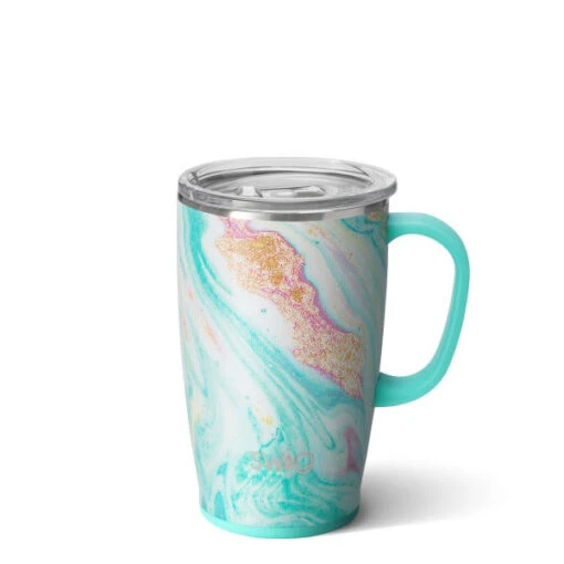 SWIG Wanderlust Travel Mug 18 Oz. Stainless Steel And Insulated -Hario Store S102 C18 WL 1