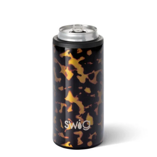 SWIG Bombshell Skinny Can Cooler 12 Oz. Stainless Steel And Insulated -Hario Store S102 ISC BS 1