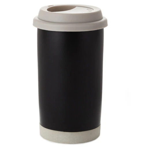 Hallmark Rejoice Repeat Ceramic Travel Mug 12 Oz. -Hario Store SNN1065 02