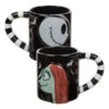 The Nightmare Before Christmas Jack & Sally 20 Oz. Sculpted Ceramic Mugs Set Of 2 -Hario Store VU8KBBNBC 1