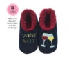 Women's Simply Pairables Cozy Snoozies® NAVY Wine Not? -Hario Store WSP WNOT