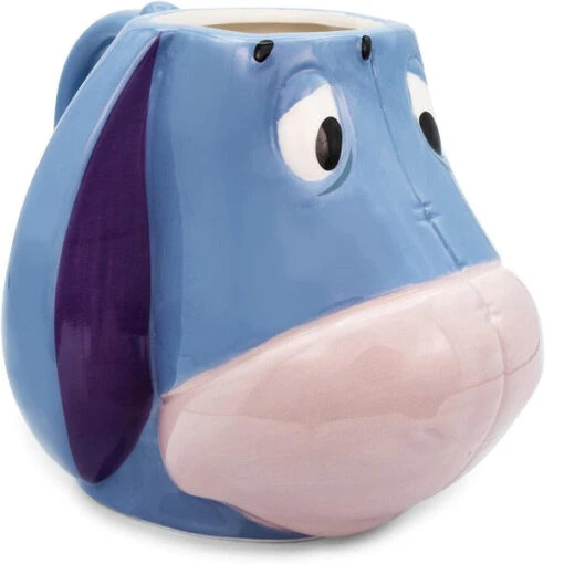 Winnie The Pooh Eeyore Face Ceramic Sculpted Mug -Hario Store WTP3043D