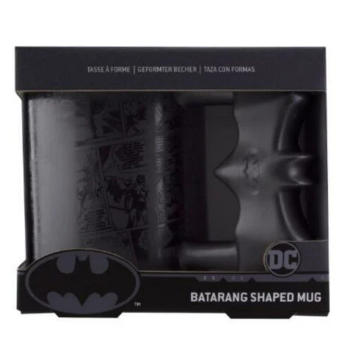 Batman Batarang Shaped 15 Oz. Ceramic Mug -Hario Store batman1