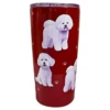 Bichon Frise Stainless Steel 16 Oz. Tumbler -Hario Store bichon