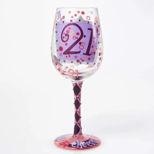 Lolita 21st Birthday Wine Glass -Hario Store gls11 5538m high res